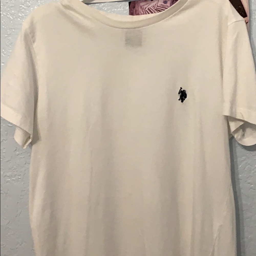 Polo white tee